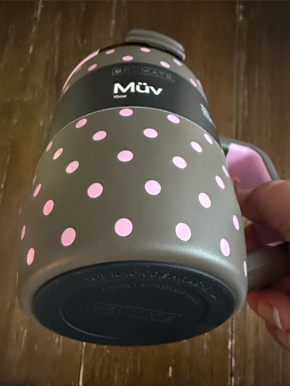 BrüMate Müv 15oz in Mocha Dot! New! - Picture 4 of 6